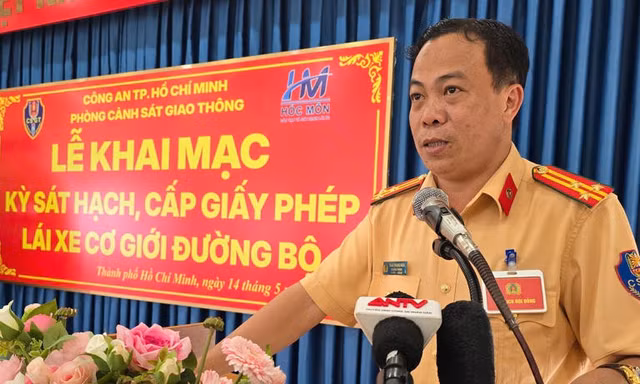 Trưởng phòng CSGT TPHCM công khai số điện thoại 'nóng' tiếp nhận thông tin phản ánh