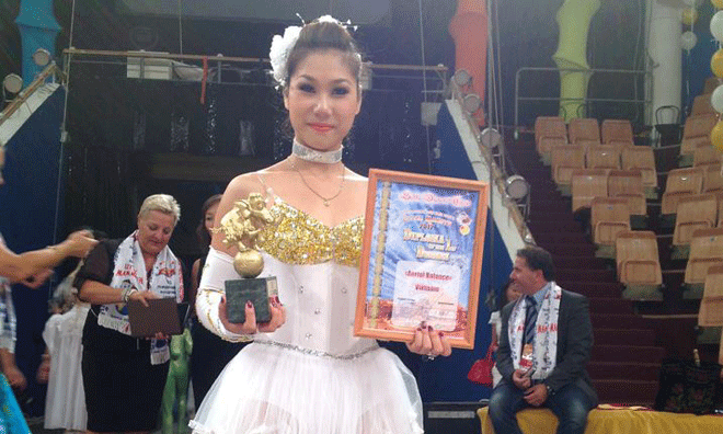 Nghệ sỹ Trịnh Trà My.