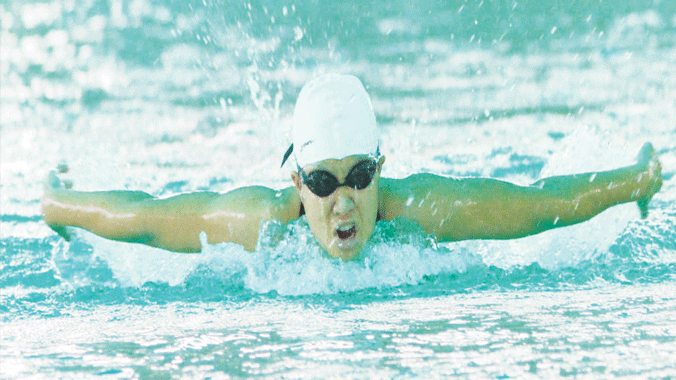 Kình ngư nhí Phương Trâm mong việc giải phóng hợp đồng của em sớm được giải quyết để tiếp tục theo đuổi giấc mơ trở thành Ánh Viên thứ 2 cho TTVN. Ảnh: VSI