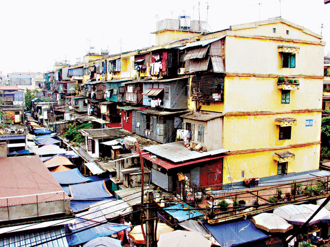 Chung cư C2 Quỳnh Mai