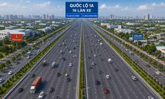 Hà Nội khởi công mở rộng quốc lộ 1A đoạn Vành đai 1 - Cầu Giẽ lên 16 làn xe