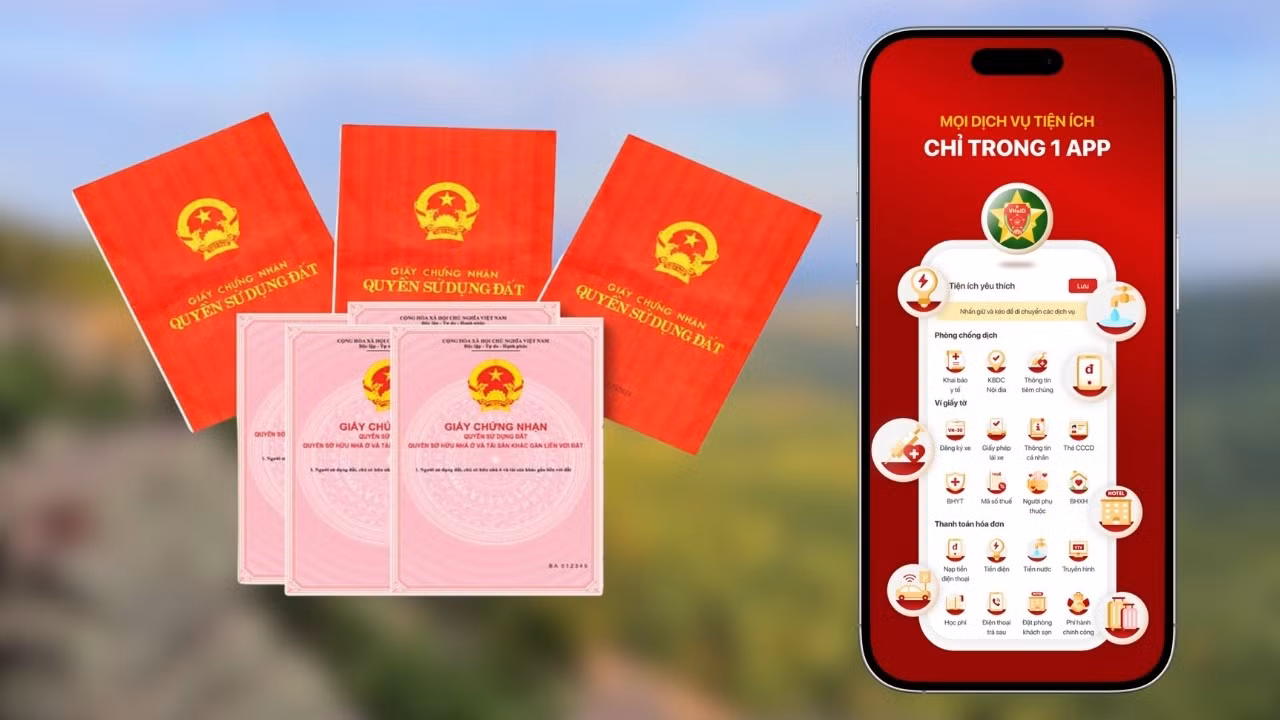 Xuất hiện chiêu trò lừa đảo tích hợp sổ đỏ vào VNeID