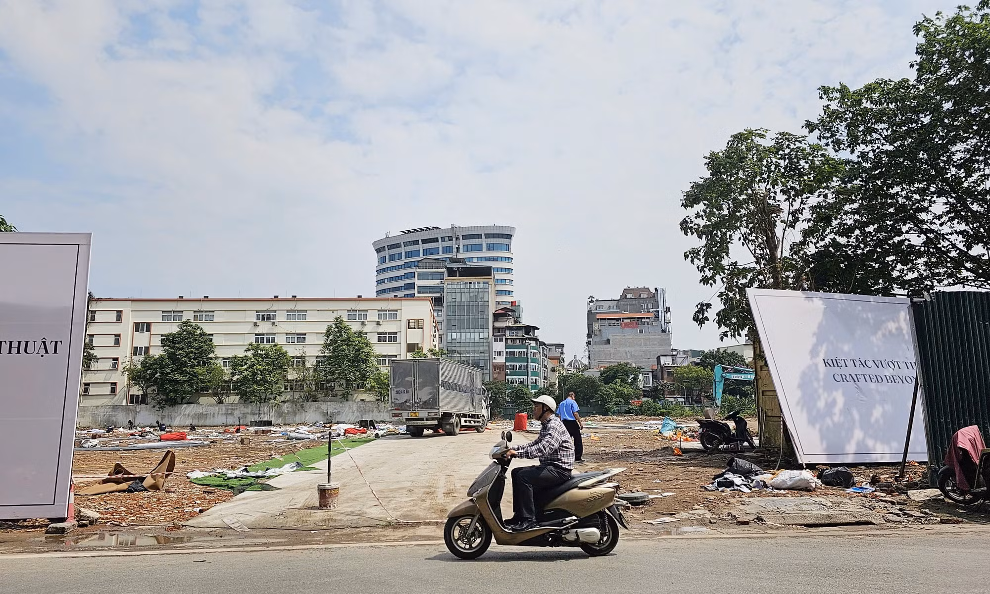 Động thái mới dự án trên 'đất vàng' phố Lò Đúc sau nhiều năm bỏ hoang