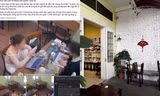 Diễn biến mới vụ nhóm khách ngồi 10 tiếng ở quán café, bị phụ thu rồi chấm 1 sao