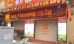 Bảo Tín Minh Châu đóng cửa, website 'tắt' cập nhật giá vàng