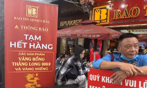 Vàng nhẫn 'cháy khét', giá tăng hơn 150 triệu đồng/lượng 