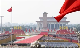 Chủ tịch nước Lương Cường dự Lễ duyệt binh kỷ niệm 80 năm chiến thắng phát xít của nhân dân thế giới