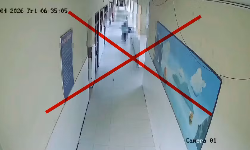 Video lan truyền học sinh cầm hung khí vào một trường học ở phường Bà Rịa là sai sự thật