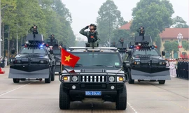 Bộ Công an xuất quân bảo vệ Lễ kỷ niệm 80 năm Cách mạng tháng Tám, Quốc khánh 2/9