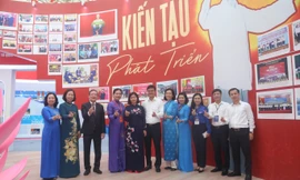 Triển lãm ý nghĩa dựa trên hình tượng hoa sen của Mặt trận Tổ quốc Việt Nam