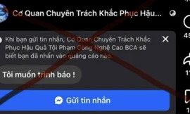 Hình ảnh lãnh đạo Công an tỉnh Quảng Trị bị cắt ghép với mục đích lừa đảo