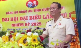 Đại tá Hồ Song Ân được chỉ định làm Bí thư Đảng ủy Công an tỉnh Quảng Ngãi