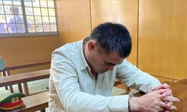 Bị cáo Nguyễn Văn Linh tại phiên tòa.