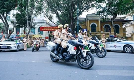 CSGT toàn quốc mở cao điểm bảo đảm TTATGT dịp Tết