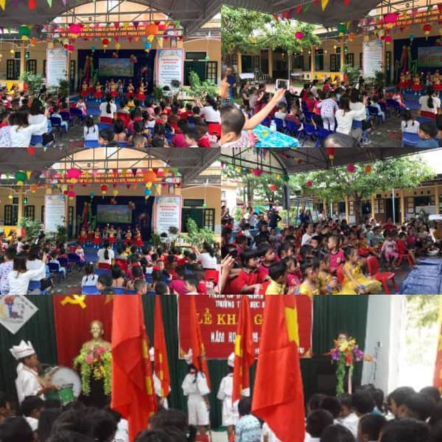 Không khí nhộn nhịp ngày khai trường tại trường Mầm non ở huyện Hải Lăng. Không khí nhộn nhịp ngày khai trường tại trường Mầm non ở huyện Hải Lăng.