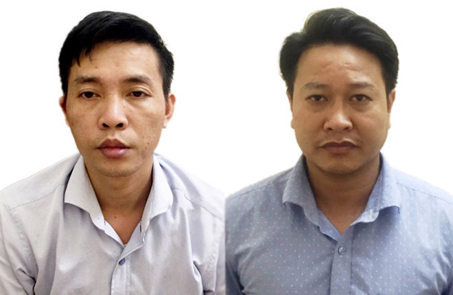 Bị can Đỗ Mạnh Tuấn và Nguyễn Khắc Tuấn. Ảnh: Bộ Công an. Bị can Đỗ Mạnh Tuấn và Nguyễn Khắc Tuấn. Ảnh: Bộ Công an.