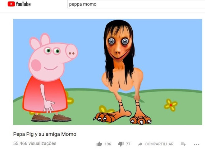 Thử thách tự sát Momo đang bị chèn vào các video tưởng chừng vô hại dành cho trẻ em. Thử thách tự sát Momo đang bị chèn vào các video tưởng chừng vô hại dành cho trẻ em.