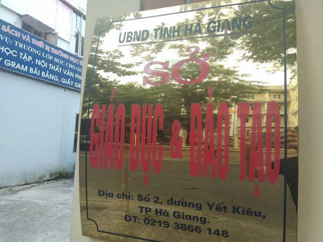 Sở GD-ĐT Hà Giang. Sở GD-ĐT Hà Giang.