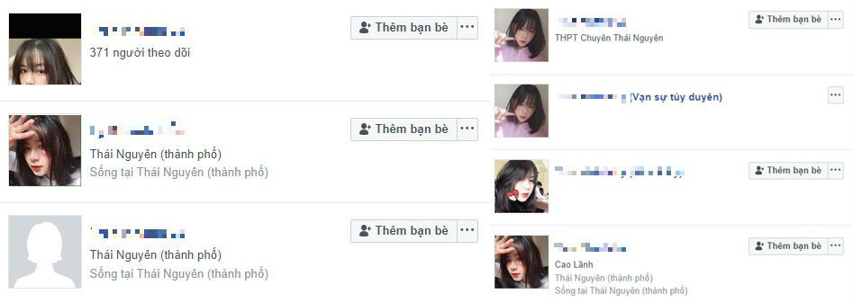 Khi sự việc đang thu hút sự chú ý đặc biệt của dân mạng, hàng loạt Facebook giả mạo lấy tên T.K.L nhanh chóng được lập ra. Khi sự việc đang thu hút sự chú ý đặc biệt của dân mạng, hàng loạt Facebook giả mạo lấy tên T.K.L nhanh chóng được lập ra.