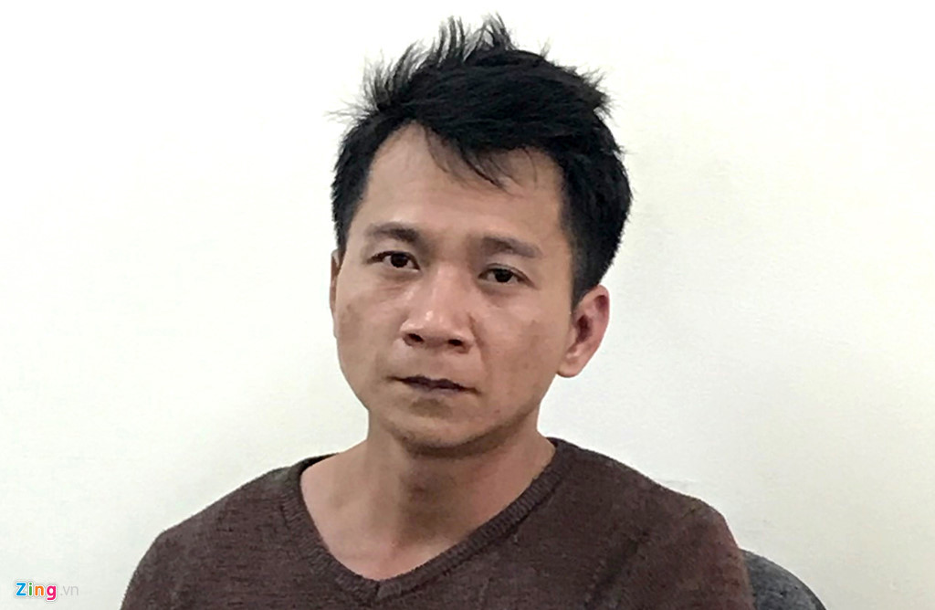 Nghi phạm Vương Văn Hùng. Ảnh: Hoàng Trung. Nghi phạm Vương Văn Hùng. Ảnh: Hoàng Trung.