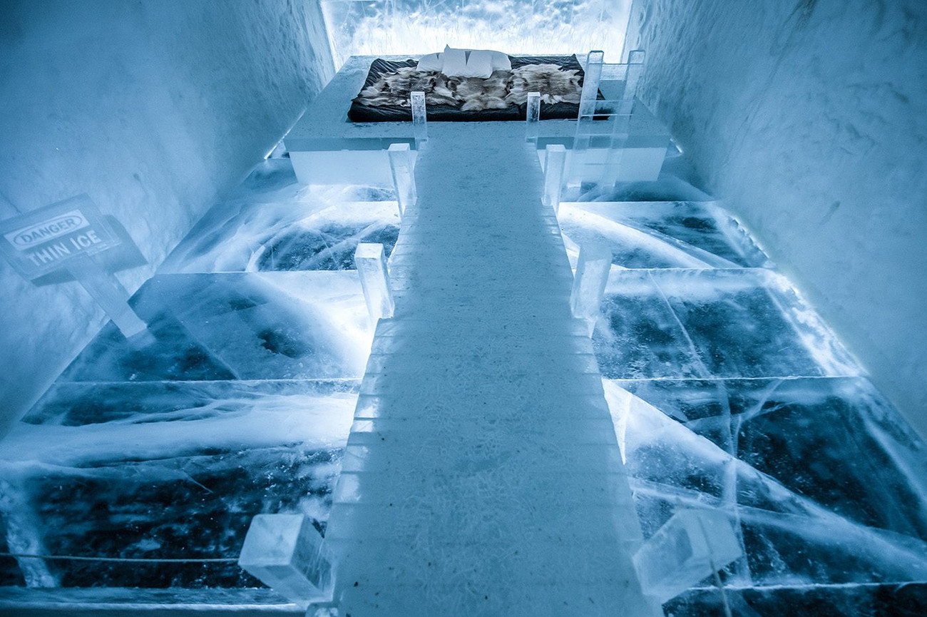 Ảnh: Ice Hotel Jukkasjärvi. Ảnh: Ice Hotel Jukkasjärvi.