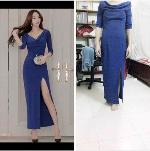 Chiếc đầm gần 2 triệu đồng, ngoài đời thường cũng chỉ ngang với... hàng chợ. Chiếc đầm gần 2 triệu đồng, ngoài đời thường cũng chỉ ngang với... hàng chợ.
