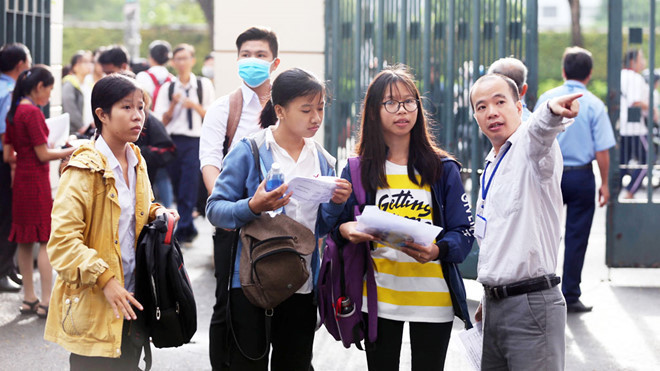 Thí sinh dự kỳ thi đánh giá năng lực tại ĐH Quốc gia TP.HCM năm 2018. Ảnh: ĐÀO NGỌC THẠCH. Thí sinh dự kỳ thi đánh giá năng lực tại ĐH Quốc gia TP.HCM năm 2018. Ảnh: ĐÀO NGỌC THẠCH.