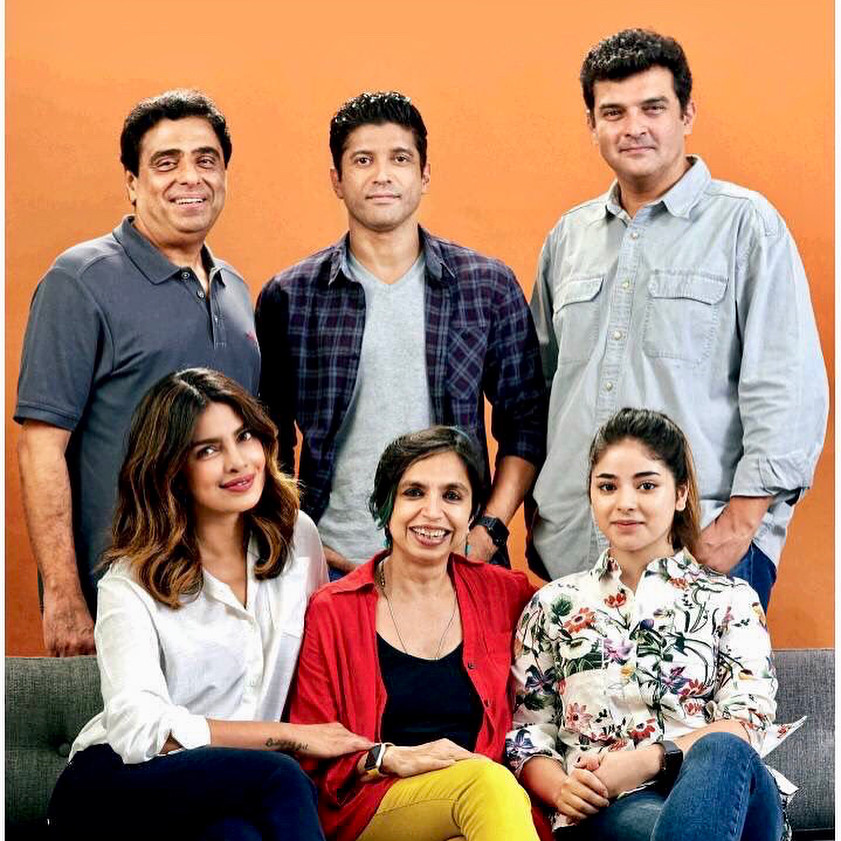 Gia đình của Priyanka Chopra.