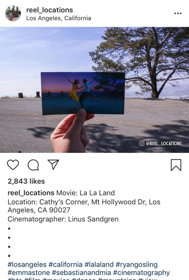 Ảnh được chụp tại bãi biển Hermosa, Calofornia - Cảnh trong bộ phim La La Land - Ảnh: @Reel Locations