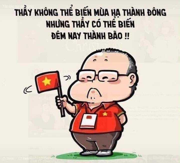 Thầy đã mang "cơn bão" vàng đến với Việt Nam. Thầy đã mang "cơn bão" vàng đến với Việt Nam.