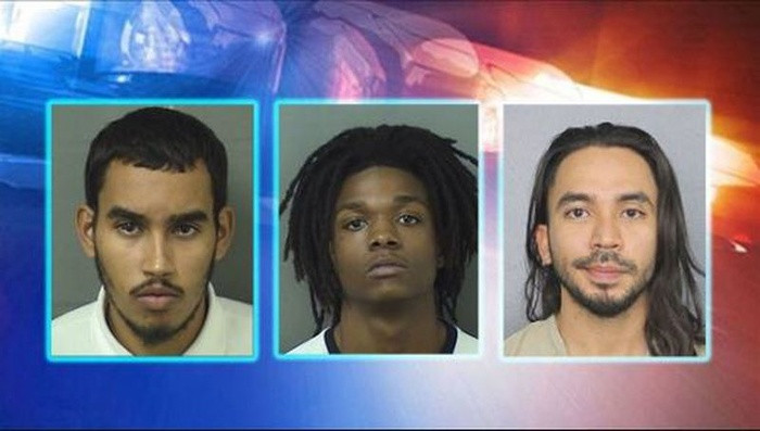 Chân dung 3 kẻ giết người từ trái qua: Jose Garcia Romero, Torrey Holston và Marco Rico. Chân dung 3 kẻ giết người từ trái qua: Jose Garcia Romero, Torrey Holston và Marco Rico.