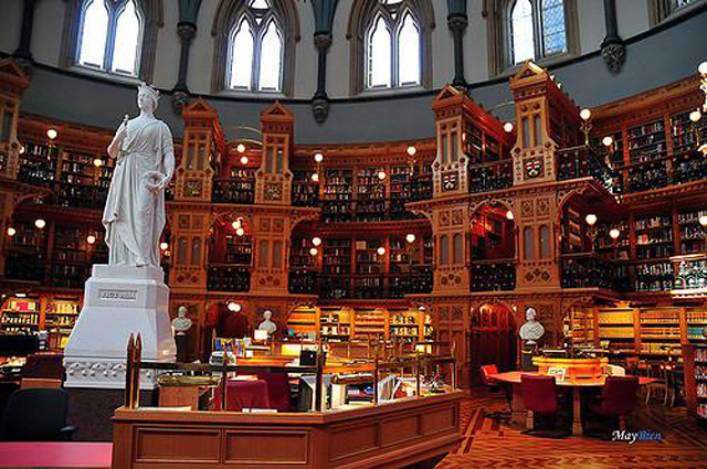 Thư viện Quốc hội tại Ottawa, Canada Thư viện Quốc hội tại Ottawa, Canada
