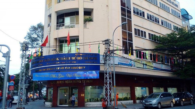 Trường ĐH Ngân hàng TP.HCM. Ảnh: HÀ ÁNH. Trường ĐH Ngân hàng TP.HCM. Ảnh: HÀ ÁNH.