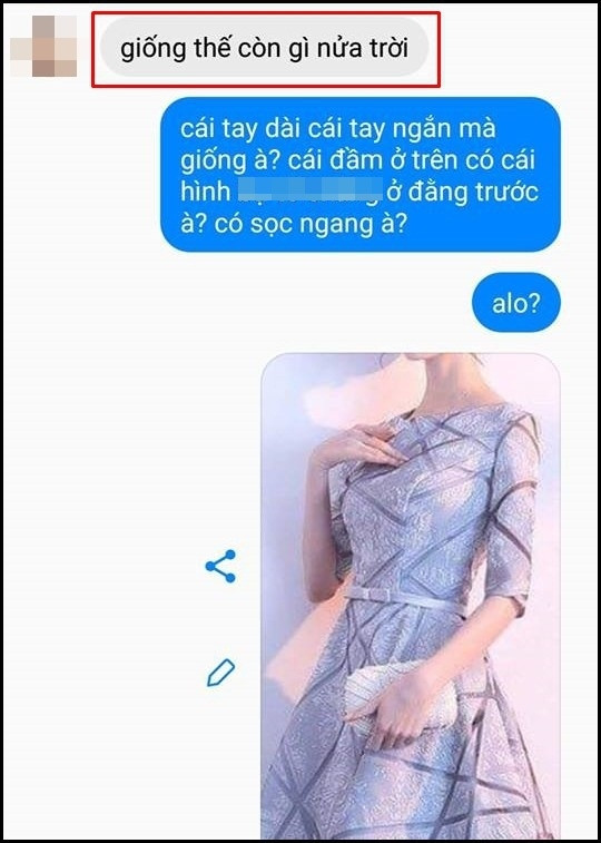 Kèm theo những chia sẻ này, cô nàng T.T.N còn đăng tải tin nhắn với người bán. Kèm theo những chia sẻ này, cô nàng T.T.N còn đăng tải tin nhắn với người bán.