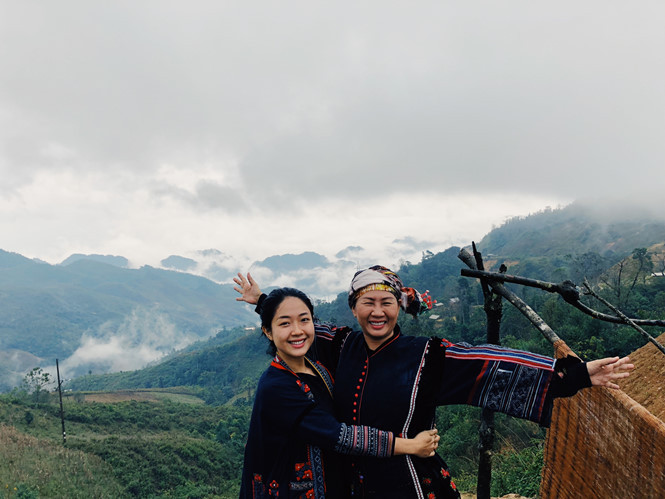 Chị Đoàn Thị Thu Thủy và con gái Vương Anh đều có cùng một mục tiêu muốn giới thiệu ẩm thực Việt Nam đến thế giới. ẢNH: NVCC. Chị Đoàn Thị Thu Thủy và con gái Vương Anh đều có cùng một mục tiêu muốn giới thiệu ẩm thực Việt Nam đến thế giới. ẢNH: NVCC.