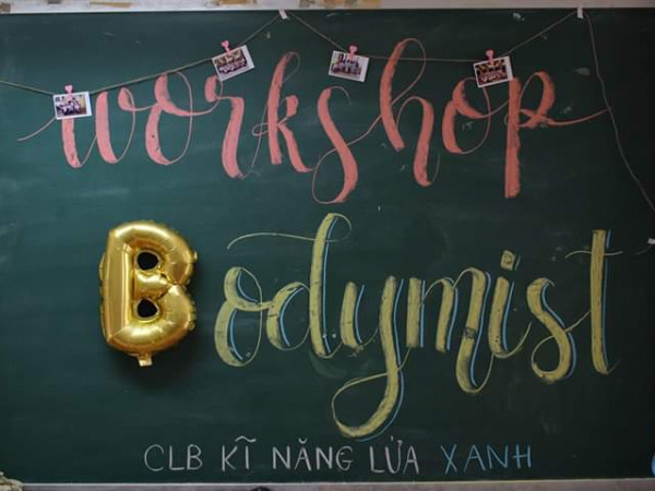 Chào mừng đến với workshop Bodymist Chào mừng đến với workshop Bodymist