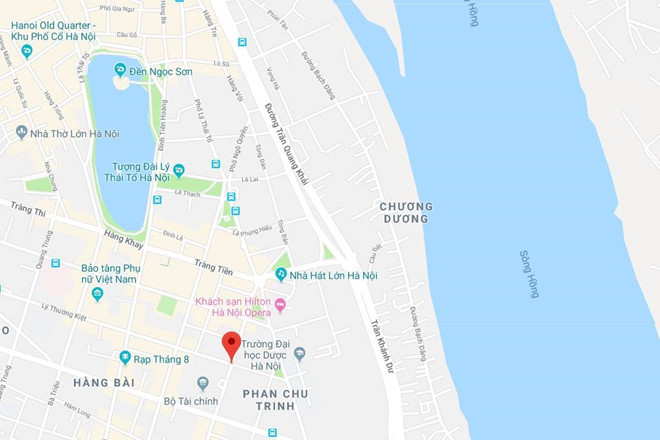 Ngã tư Lý Thường Kiệt - Phan Chu Trinh, nơi xảy ra vụ tai nạn. Ảnh: Google Maps. Ngã tư Lý Thường Kiệt - Phan Chu Trinh, nơi xảy ra vụ tai nạn. Ảnh: Google Maps.
