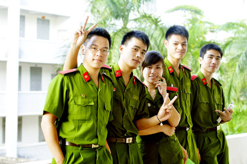 Học viên Học viện Cảnh sát nhân dân. (Ảnh minh hoạ) Học viên Học viện Cảnh sát nhân dân. (Ảnh minh hoạ)