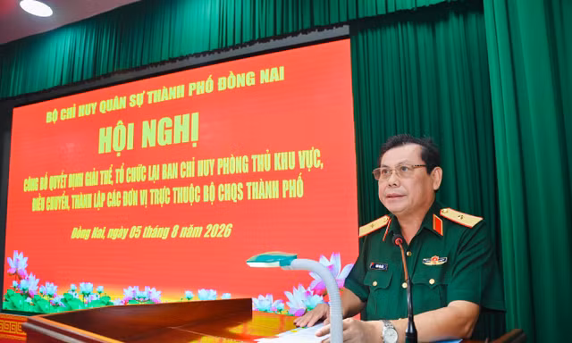 Đồng Nai kiện toàn Ban Chỉ huy Phòng thủ khu vực