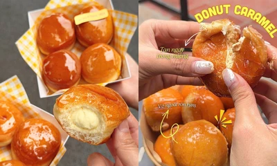 Donut caramel “gây sốt” mạng xã hội: Món bánh thân quen bỗng thành hiện tượng