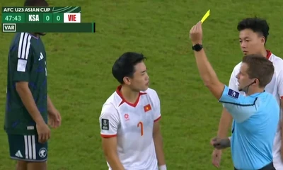 Những cầu thủ U23 Việt Nam đã nhận thẻ vàng, cần cẩn trọng trước nguy cơ treo giò