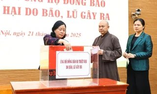 Quyên góp hơn 112 tỷ đồng ủng hộ đồng bào miền Trung, Tây Nguyên khắc phục hậu quả mưa lũ