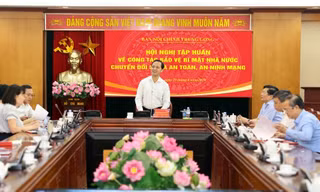 Ban Nội chính Trung ương triển khai chiến dịch 45 ngày cao điểm chuyển đổi số 