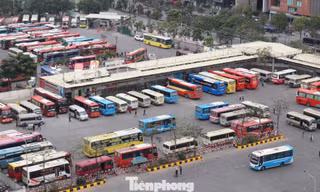 Tăng lượt xe khách, chuyến tàu phục vụ Tết Dương lịch