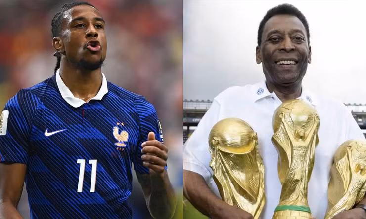 Vua kiến tạo Michael Olise phá kỷ lục World Cup, vượt qua cả Vua bóng đá Pele