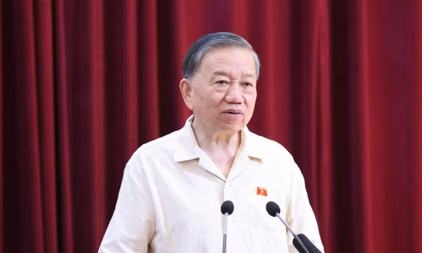 Tổng Bí thư, Chủ tịch nước Tô Lâm tiếp xúc cử tri Hà Nội