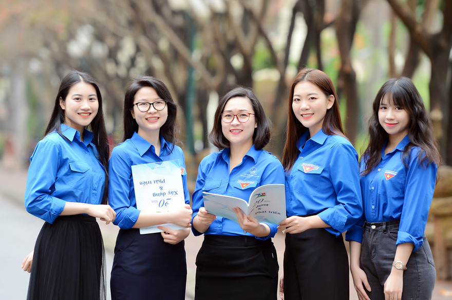 Sinh viên ĐHQG Hà Nội. Ảnh: DƯƠNG TRIỀU