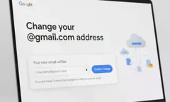 Cách để người dùng có thể thay đổi địa chỉ Gmail mà không lo mất dữ liệu