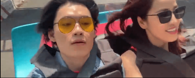 Biểu cảm hài hước của cả hai khi Puka bất chợt lạc tay lái. Biểu cảm hài hước của cả hai khi Puka bất chợt lạc tay lái.
