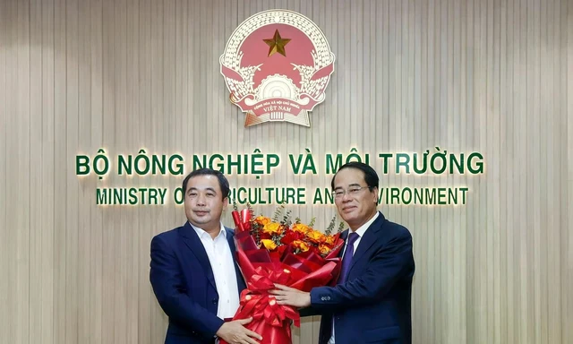 Bộ Nông nghiệp và Môi trường công bố quyết định bổ nhiệm cục trưởng